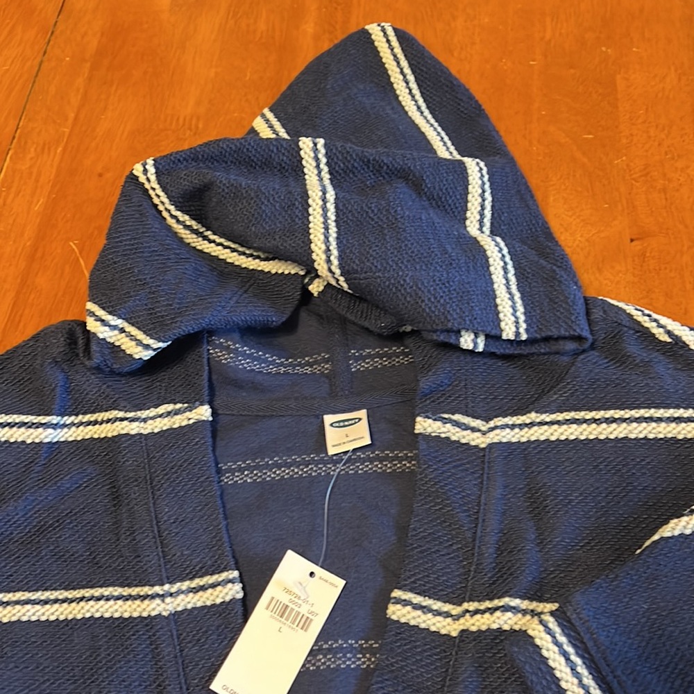 Old Navy Hooded Poncho-Type Top size L